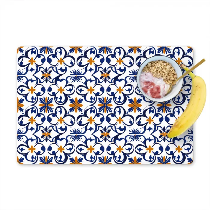 Patroon - Modern - Kleurrijk Placemat vinyl groot 368 -zzzproduct_Kitchenyeah-website