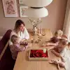 Rood - Roos - Romantisch Dienblad Rechthoek middel -sfeer4