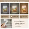 Landschap - Illustratie - Natuur Light Box met kabel (Tafellamp) klein -USP_lichtkleurNL
