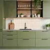 Plaid - Patroon - Vierkant - Beige keuken achterwand 2 middel 871 -sfeer3
