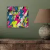 Bliksemschichten - Patroon - Marmer - Kleuren aluminium wit klein -sfeer2