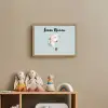 Dolfijn - Zeewier - Grijs Light Box met batterij (Wandlamp kind) middel -sfeer2_kind