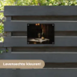 Prosecco - Bubbels - Sfeervol - Drank tuinposter los doek klein -sfeer3