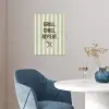 Quote - Strepen - Grill poster papier klein -sfeer3