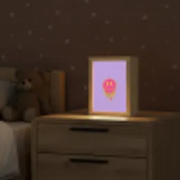 Smiley - Drip - Neon Light Box met kabel (Kinderlampje) klein -sfeer1_kind