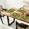 Appels - Peren - Fruit - Groen Placemat vinyl groot 368 -zzsfeer4_Kitchenyeah-website