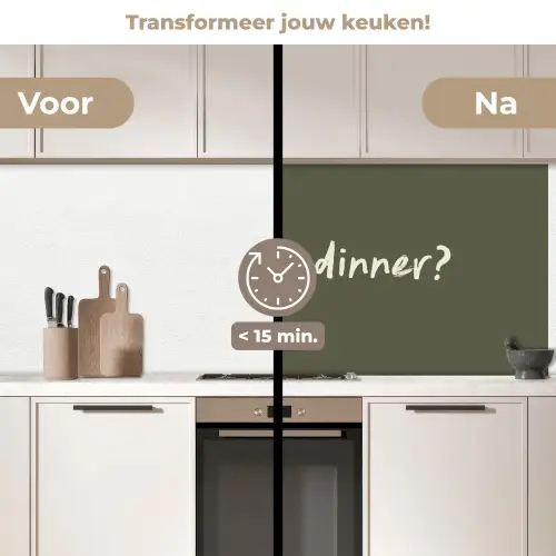 Whats for dinner? keuken achterwand 2 middel -voor-na2_NL