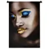 Black and Gold - Vrouw - Make up Wandkleed katoen klein -zz3d