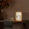Bos - Herten - Winter - Sneeuw Light Box met kabel (Tafellamp) klein -sfeer4