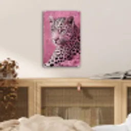 Panter - Luxe - Roze plexiglas 5mm klein -sfeer4