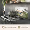 Zomeravond met Korenbloemen keuken achterwand spatscherm klein -usp_NL