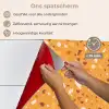 Terrazzo -  Patroon - Okergeel keuken achterwand spatscherm klein 900 -spatscherm_NL