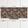 Kleuren - Matte - Stenen keuken achterwand 2 middel 871 -3d