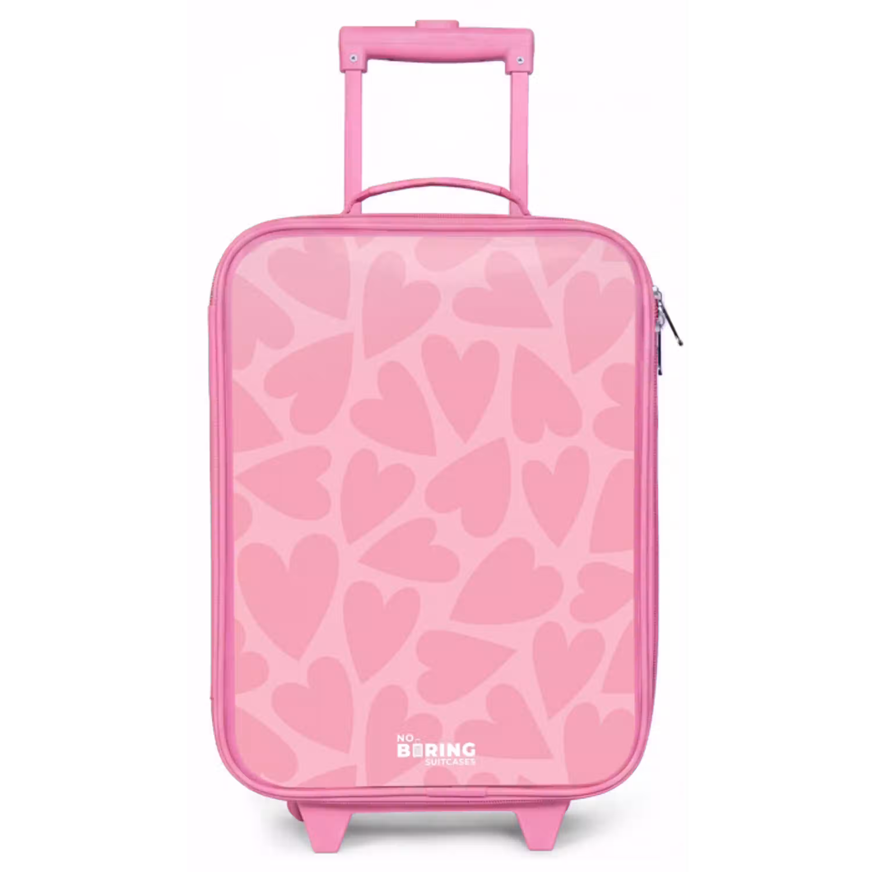 Roze hartjes patroon Kinderkoffer - Roze klein -zz3dotto