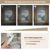 Zee - Golven - Rotsen - Meeuwen Light Box met kabel (Tafellamp) klein -USP_dimbaarNL
