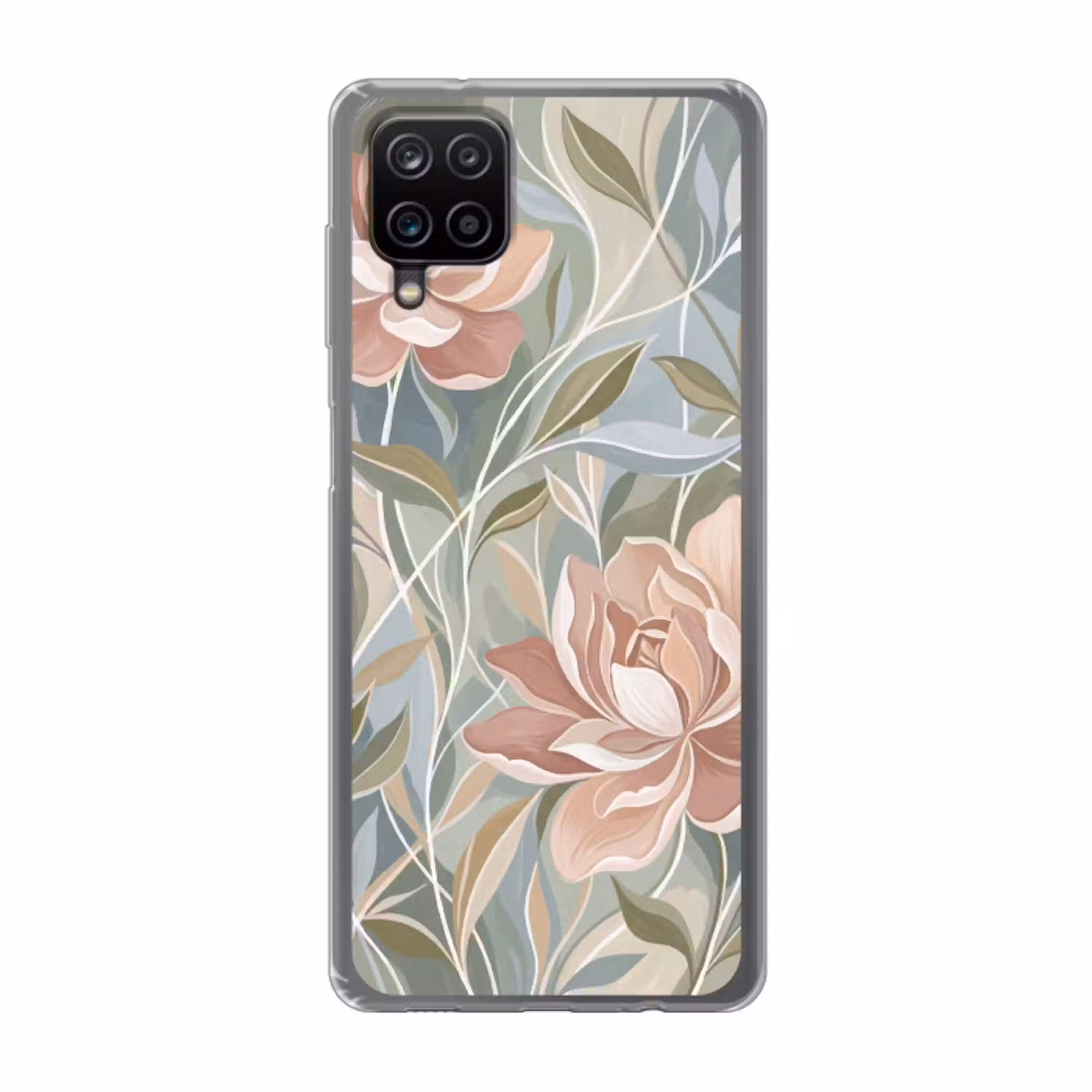 Elegant - Romantiek - Roze Telefoonhoesje Samsung Galaxy A12 klein -3d