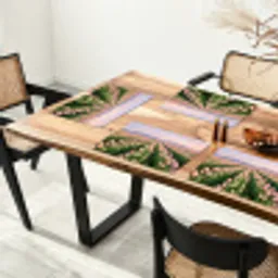 Tulpen - Landschap - Roze Placemat vinyl groot -zzsfeer4_Kitchenyeah-website