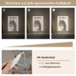 Paard - Dier - Pastel kleuren - Paarden Light Box met kabel (Kinderlampje) klein -USP_dimbaarDE