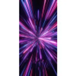 Lichtsnelheid - Ruimte - Roze - Paars Behang Vlies klein -3d_website