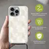 Subtiel - Structuur - Beige Hoesje iPhone 16 Pro Max met koord klein 804 -sfeer2_NL
