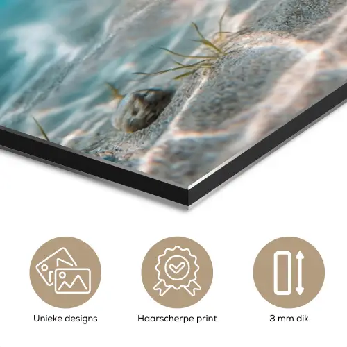 Duikbril - Eend - Water aluminium wit klein -closeup_NL