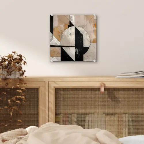 Abstract - Modern - Geometrisch - Pastel plexiglas 5mm klein -sfeer4