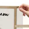 Eenhoorn - Pastel kleuren - Unicorn Light Box met batterij (Wandlamp kind) middel -USP_websiteprintNL