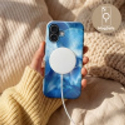 Blauw - Orchidee - Elegeant Toughcase MagSafe Apple iPhone 17 klein -USP_MagsafeV