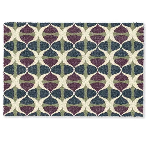 Abstract - Retro - Kleurrijk Deurmat klein 898 -zkaufland3d