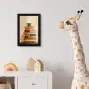 Boeken - Toren - Koffie - Beige fotolijst zwart zonder passe partout klein -usfeer4_kinderkamer