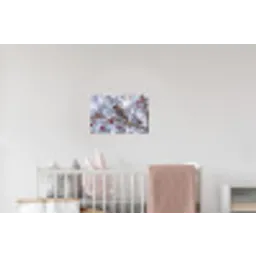 Pestvogel - Bessen - Winter - Natuur Muursticker klein -kinderkamer