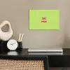 Grl pwr - Groen - Rood - 3D poster papier klein -sfeer1