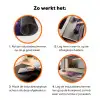 Lavendelbloemen - Paars - Zonlicht Inductie beschermer vinyl 3mm klein -zzzzzzz-td-werking