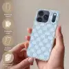 Palmboom - Modern - Blauw Telefoonhoesje iPhone 17 Pro klein 878 -sfeer3_DE