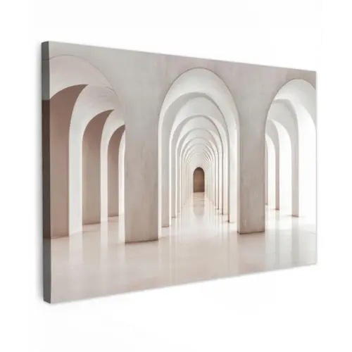 Hal - Bogen - Symmetrisch - Modern canvas 2cm klein -z3d