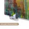 Olifant - Kunst - Schilderij - Dieren - Regenboog plexiglas 5mm klein -zzsysteem_NL