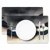 Bergen - Donkerblauw - Landschap Placemat vinyl groot -zzsfeer2_Kitchenyeah-website