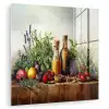 Stilleven - Kruiden - Specerijen - Fruit - Kleurrijk plexiglas 5mm klein -zzzproduct_nieuw