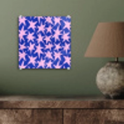 Modern - Sterren - Blauw plexiglas 5mm klein 11 -sfeer3