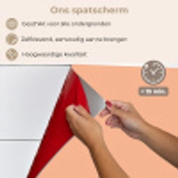 Abrikoos - Roze - Pastel - Effen - Kleur keuken achterwand spatscherm klein 900 -spatscherm_NL