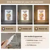 Egel - Wit - Dieren - Quote - Hart Light Box met kabel klein -USP_lichtkleurNL