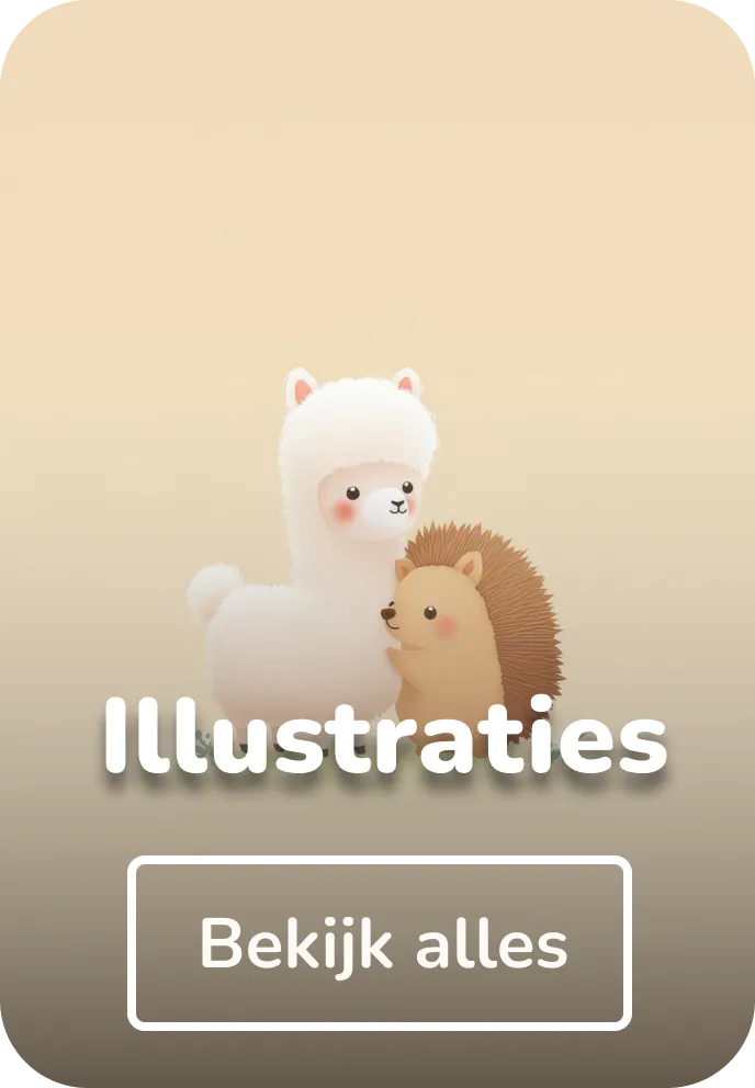 Poster in lijst typografie