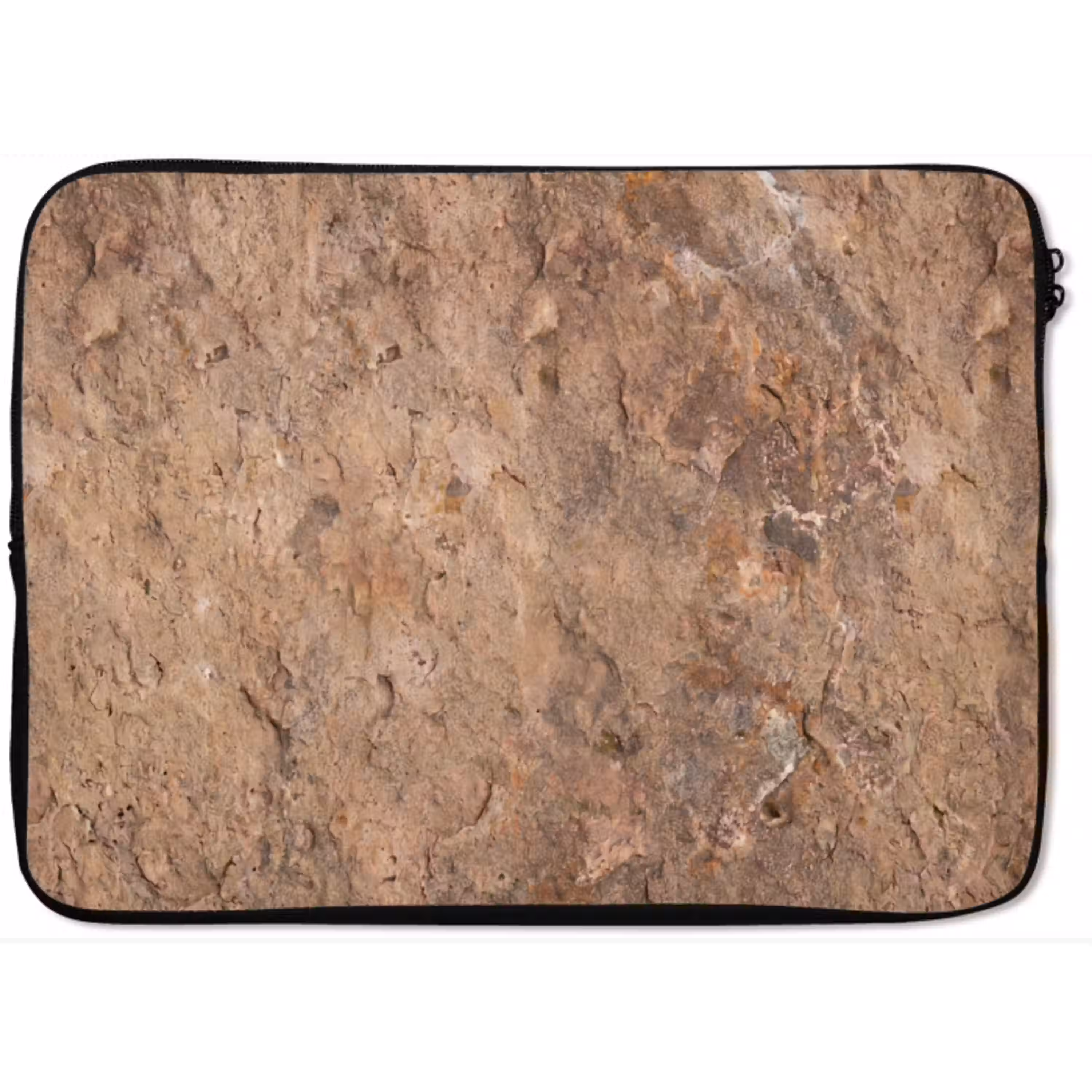 Steen - Natuur - Textuur - Abstract - Bruin laptophoes neopreen klein -zkaufland3dotto