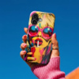Zonnebril - Roze - Vrouw - Rietje Toughcase MagSafe Apple iPhone 17 klein -Sfeer1V