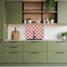 Waaier - Motief - Terra keuken achterwand 2 middel 865 -sfeer3