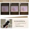 Kever - Metallic - Lichteffect - Roze Light Box met batterij (Wandlamp) middel -USP_dimbaarNL
