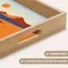 Landschap - Bergen - Zon - Zee Dienblad Rechthoek middel -USP_HandgreepNL
