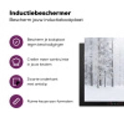 Bos - Sneeuw - Pad - Winter - Stilte Inductie beschermer vinyl 3mm klein -zzzzzzz-cc-usp