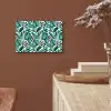Dierenprint - Panter - Bladeren - Tropisch - Jungle aluminium wit klein -sfeer4