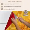 Geel - Chrysant - Zachtheid keuken achterwand spatscherm klein -spatscherm_NL